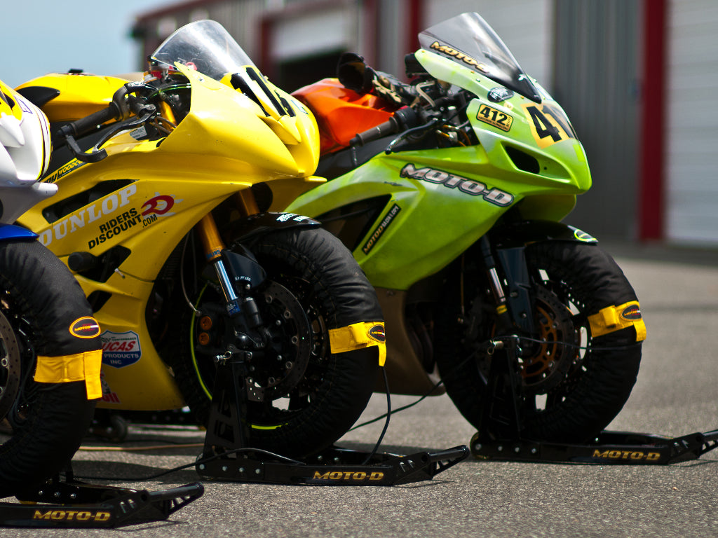 Moto-D Aluminum Front & Rear Motorcycle Race Stands