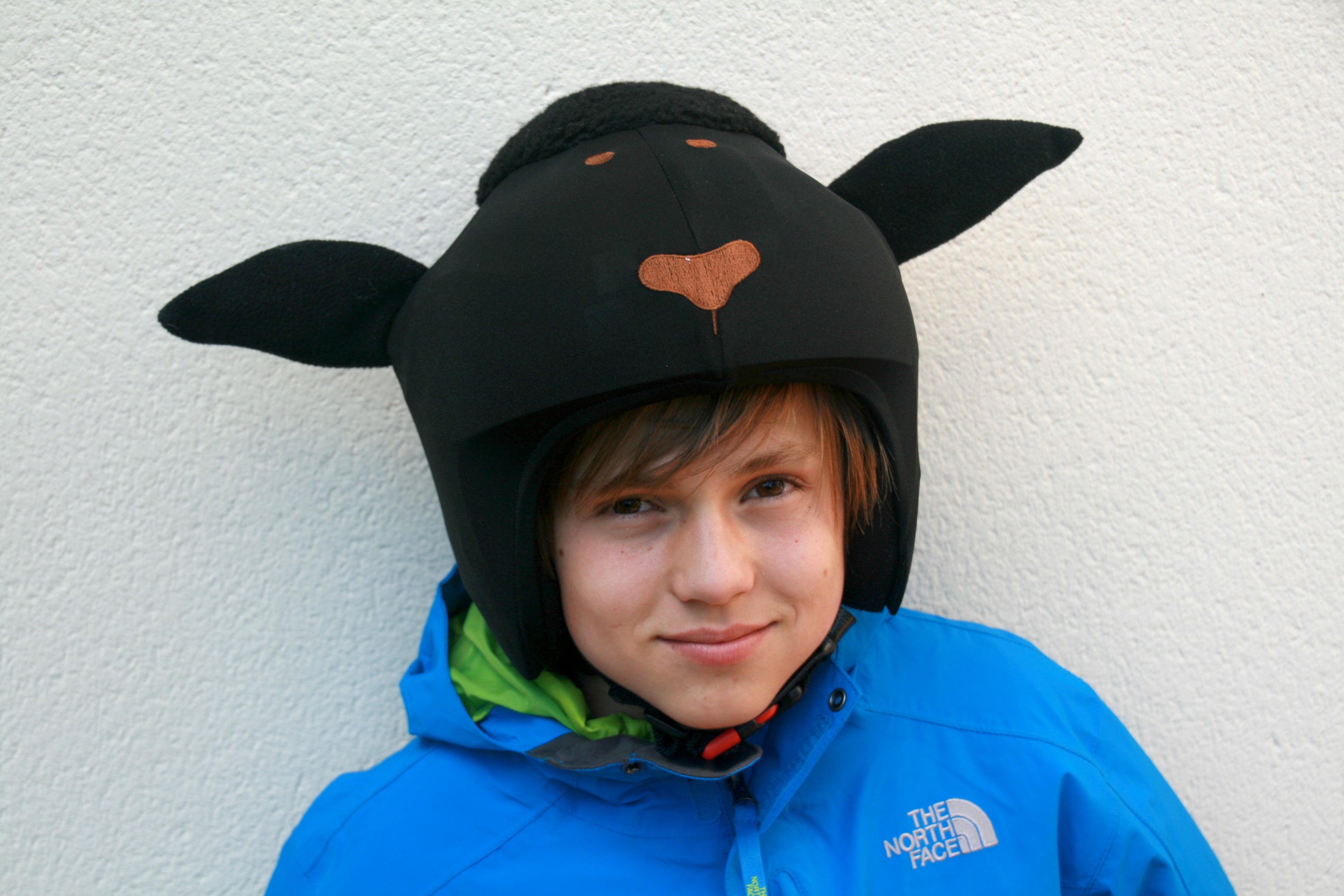 Coolcasc Black Sheep Helmet Cover