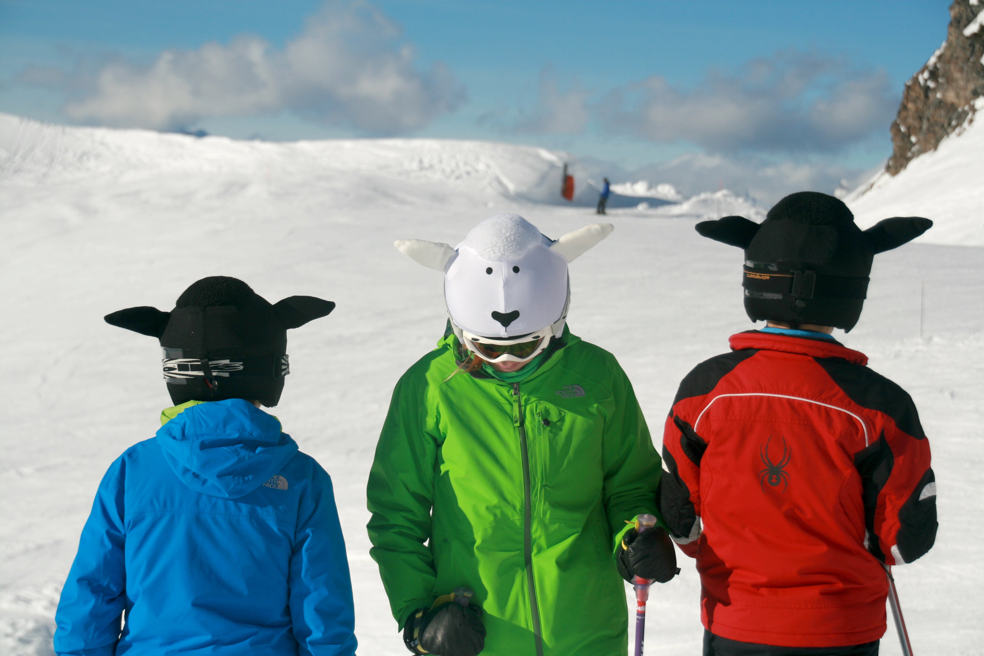 Coolcasc Black Sheep Helmet Cover