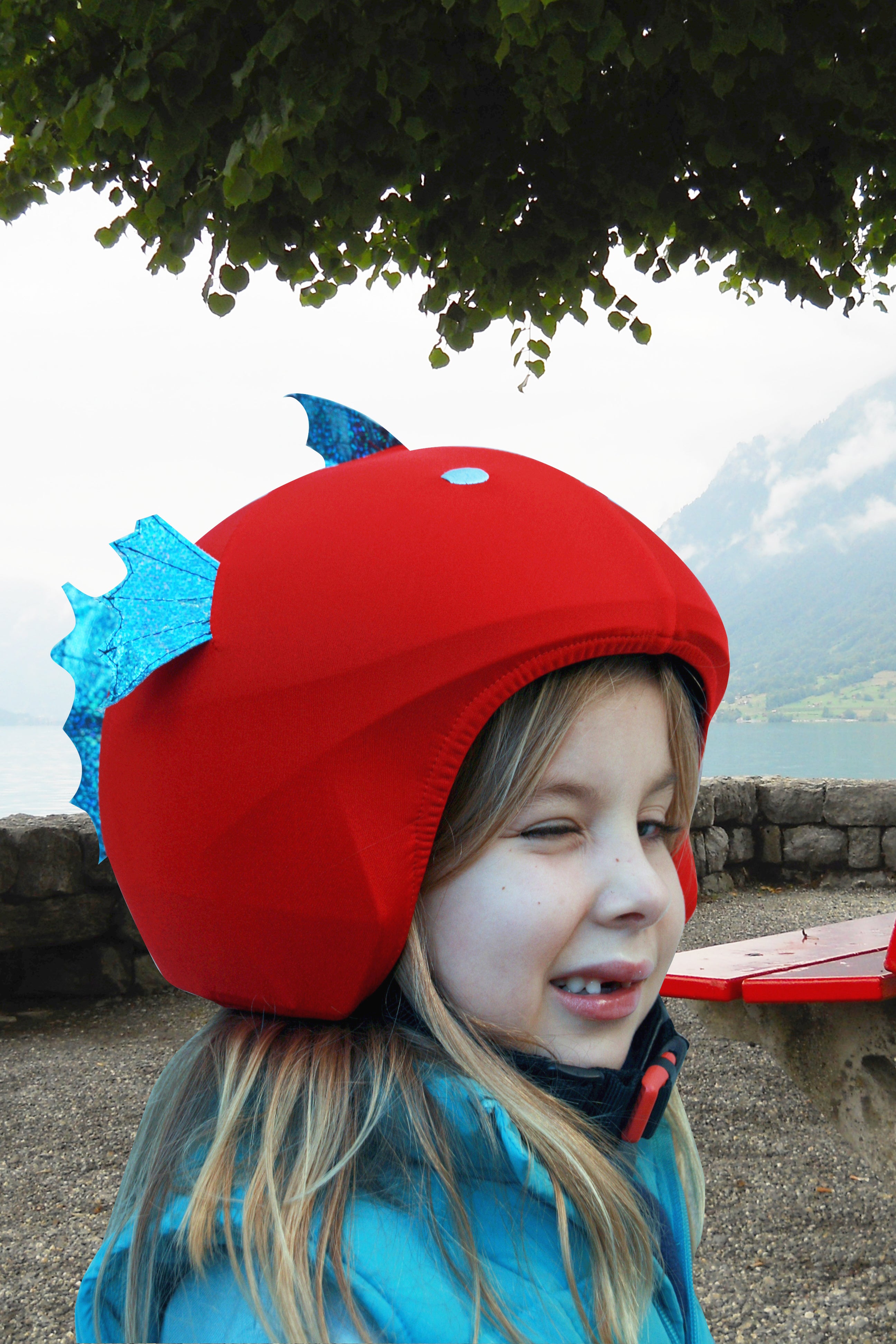 Coolcasc Fish Helmet Cover