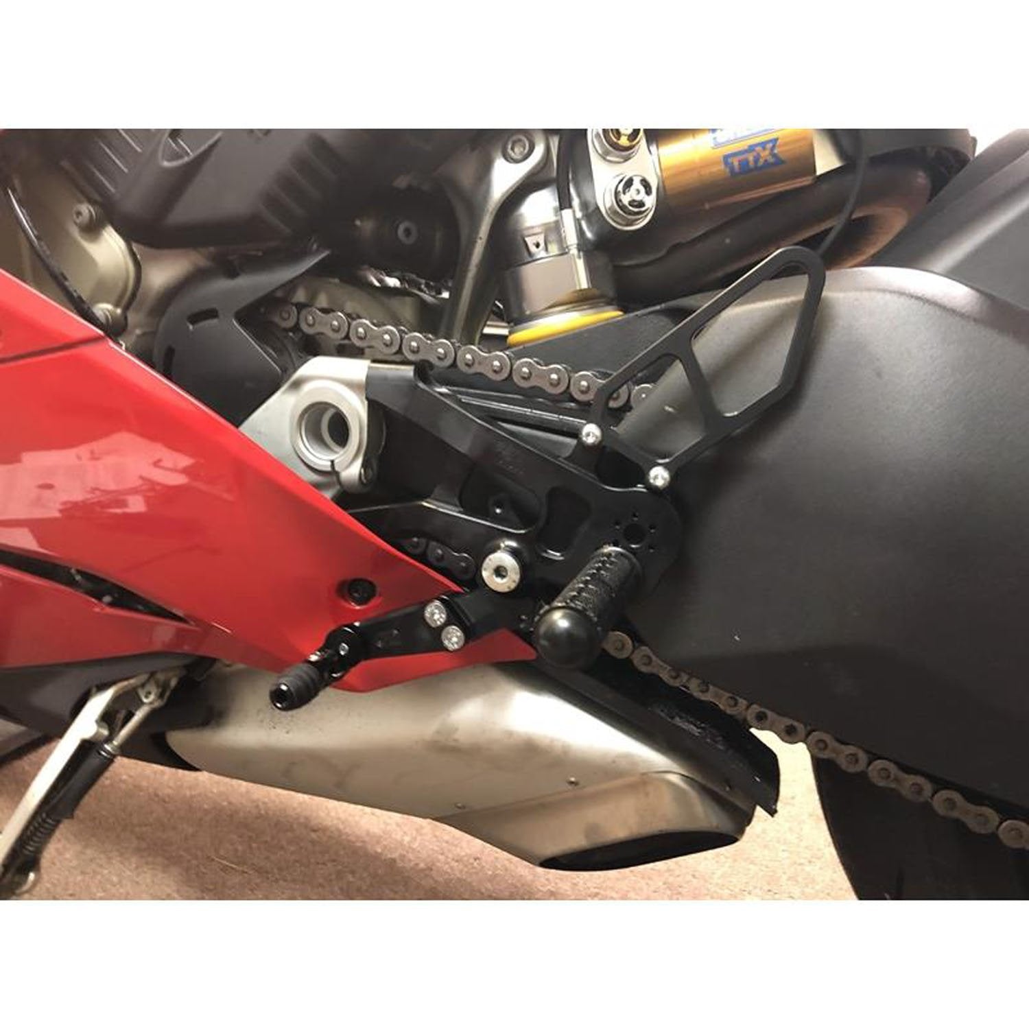 Woodcraft 2020-2021 Ducati Panigale V4 V4S Streetfighter Complete Rearset