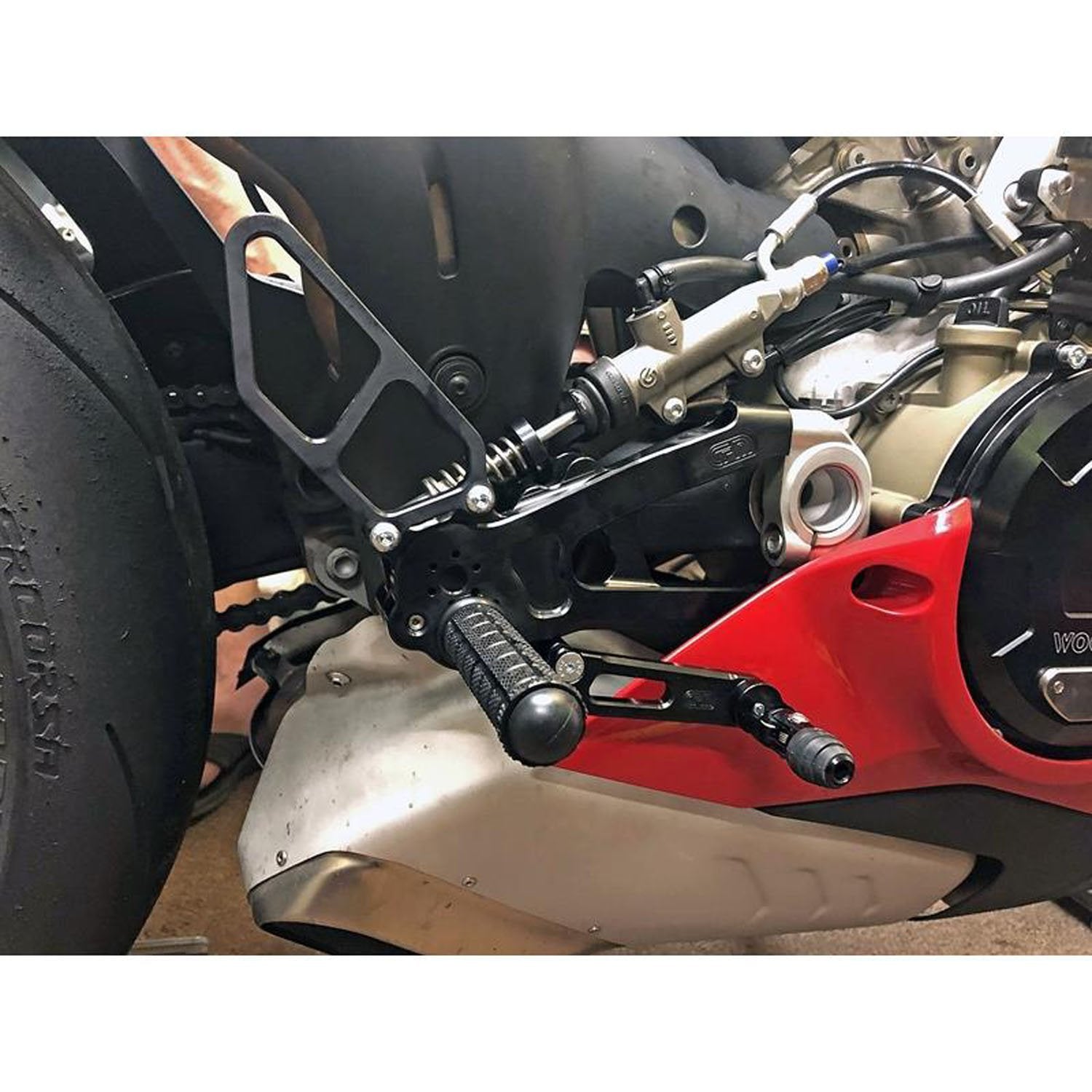 Woodcraft 2020-2021 Ducati Panigale V4 V4S Streetfighter Complete Rearset