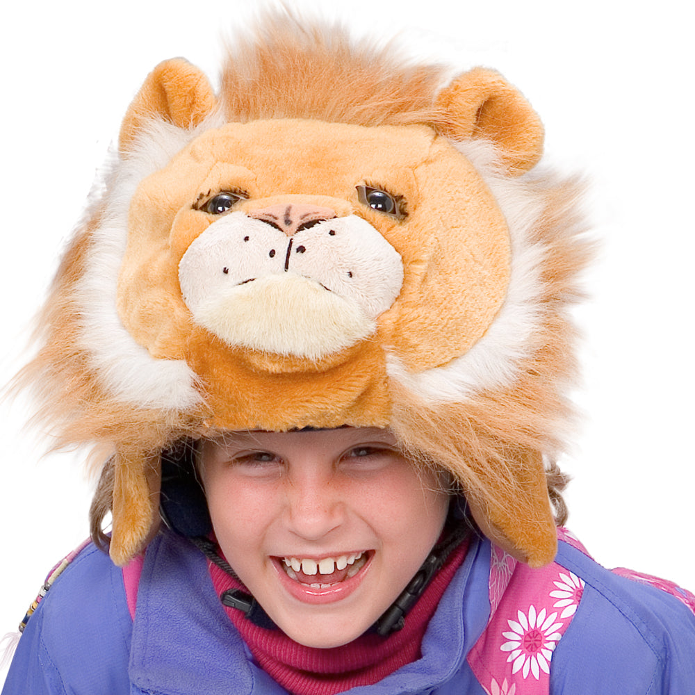 CrazeeHeads Lexi The Lion Ski Helmet Cover