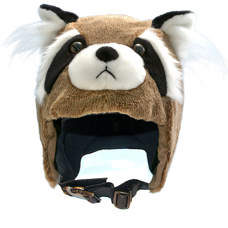 CrazeeHeads Benny The Bandit Raccoon Ski Helmet Cover