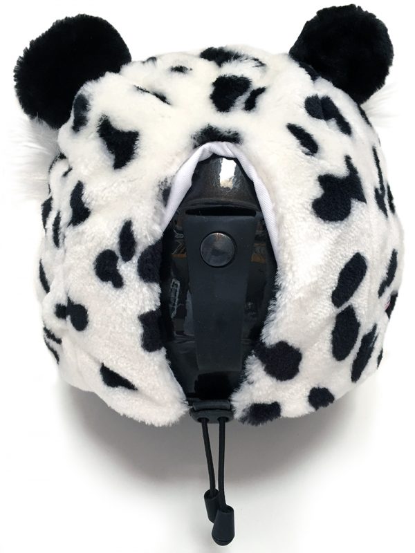 CrazeeHeads Zippy The Snow Leopard Ski Helmet Cover