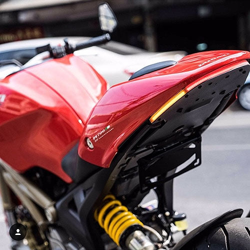 NRC 2009 - 2013 Ducati Monster 1100 LED Turn Signal Lights & Fender Eliminator