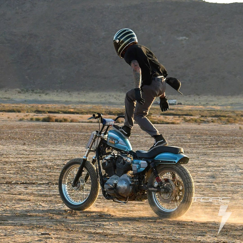 TORC T-3 Retro Moto MX Coyote Retro Off Road Motorcycle Helmet