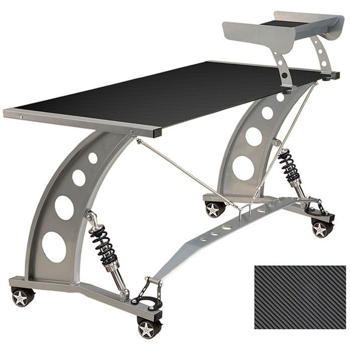 Pitstop Furniture Automotive Themed  GT Spoiler Desk w Shelf