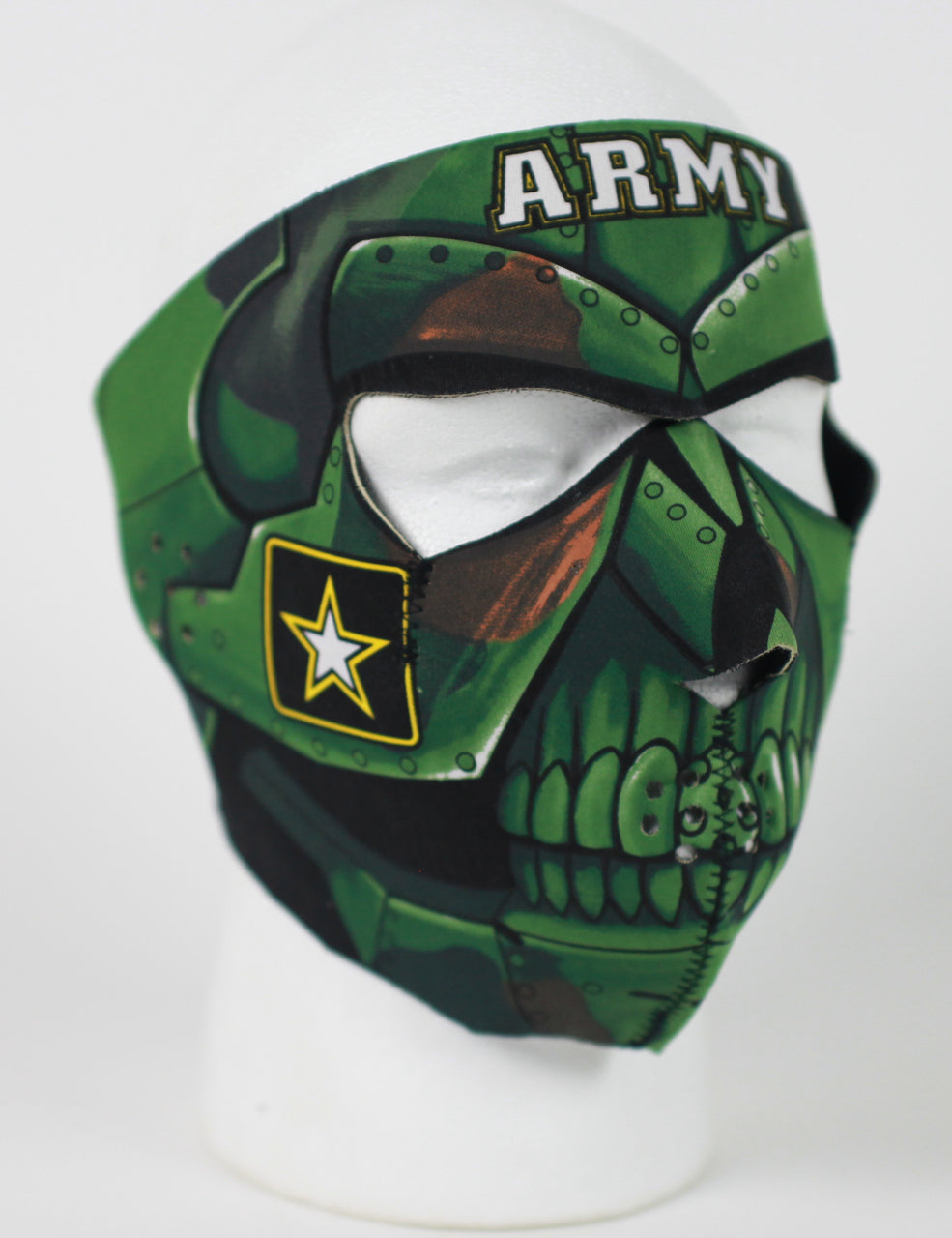 Army Skull Protective Neoprene Full Face Ski Mask