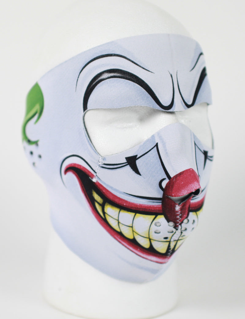 Evil Clown Protective Neoprene Full Face Ski Mask