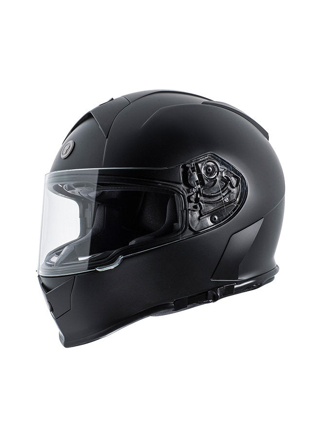 TORC T-14B Solid Black Full Face Bluetooth Motorcycle Helmet (XS - 2XL)