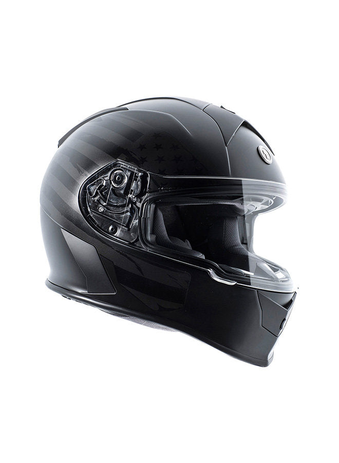TORC T-14B Black Flag Full Face Bluetooth Motorcycle Helmet (XS - 2XL)