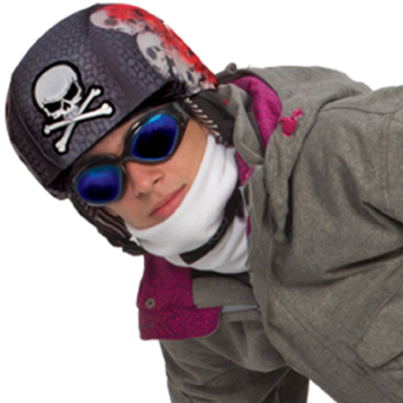 CrazeeHeads Screaming Skullz Ski Helmet Cover