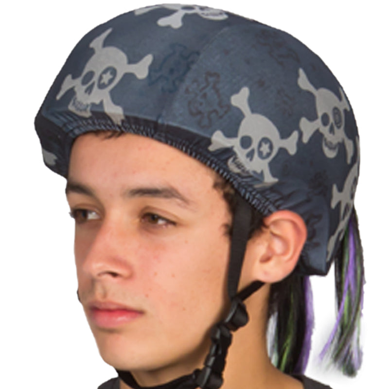 CrazeeHeads Skullz N Bones Ski Helmet Cover