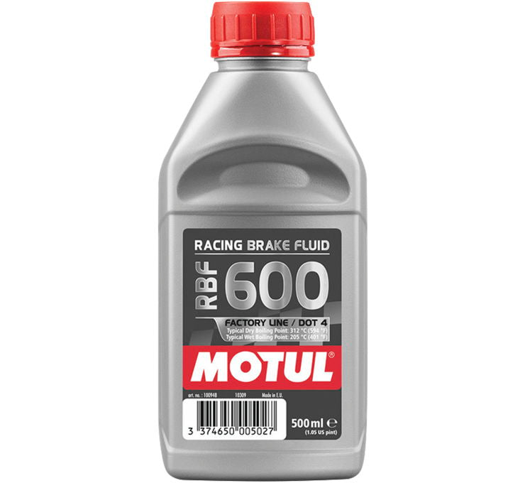 Motul 500 ml RBF 600 Factory Line Brake Fluid (Single or Case)