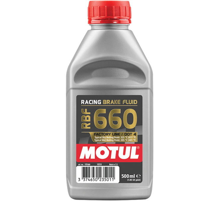 Motul 500 ml RBF 660 Factory Line Brake Fluid (Single or Case)