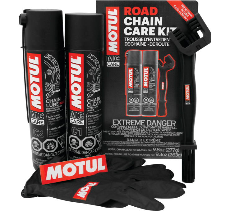 Motul 10 pc Road Chain Care Kit