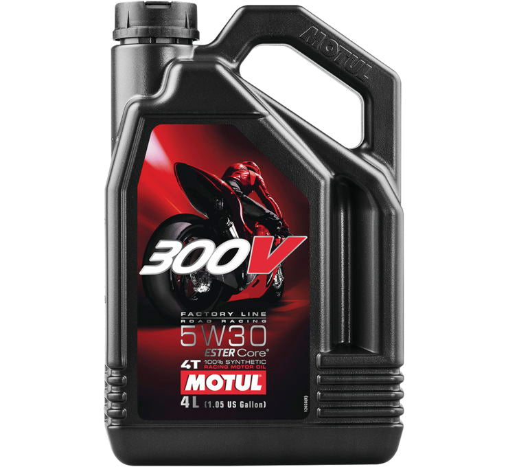 Motul 4 L 300V FW30 Factory Line Synthetic Road Racing Engine Oil