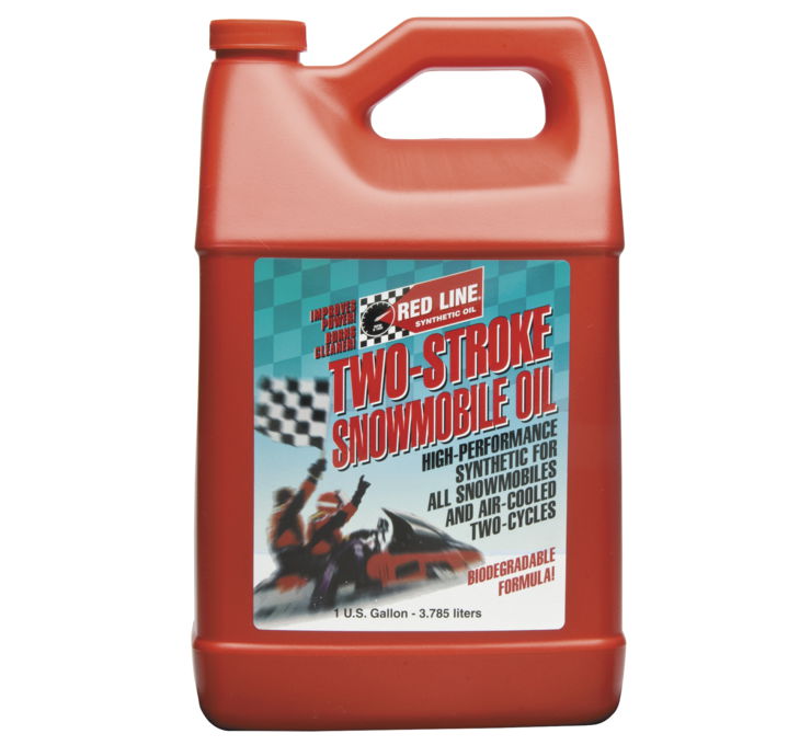 Red Line 1 Gallon 2-Stroke Snowmobile Oil (Single or Case)