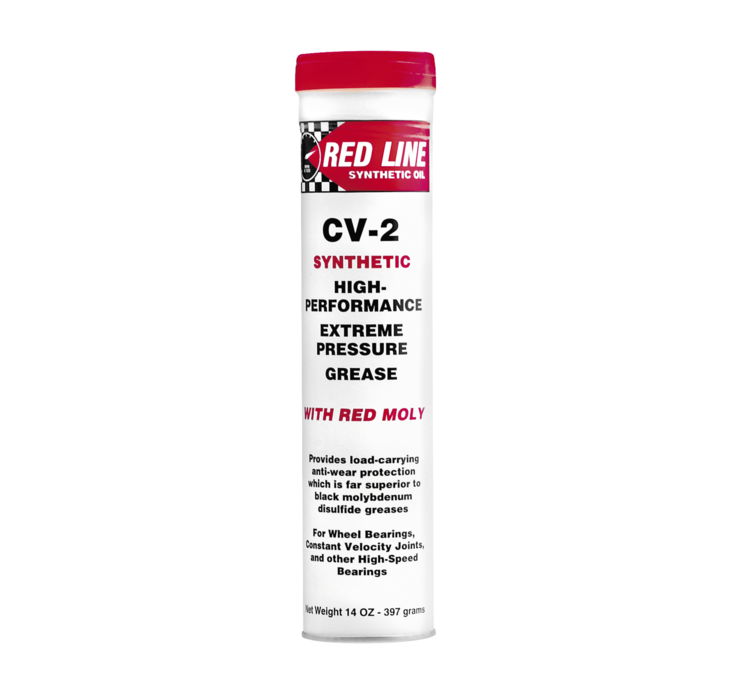 Red Line 14 oz Cartridge CV-2 Grease (Single or Case)