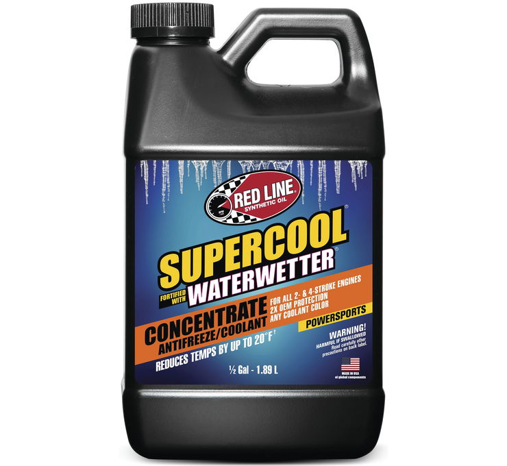 Red Line 1/2 Gallon Supercool Concentrate Antifreeze Coolant (Single or Case)