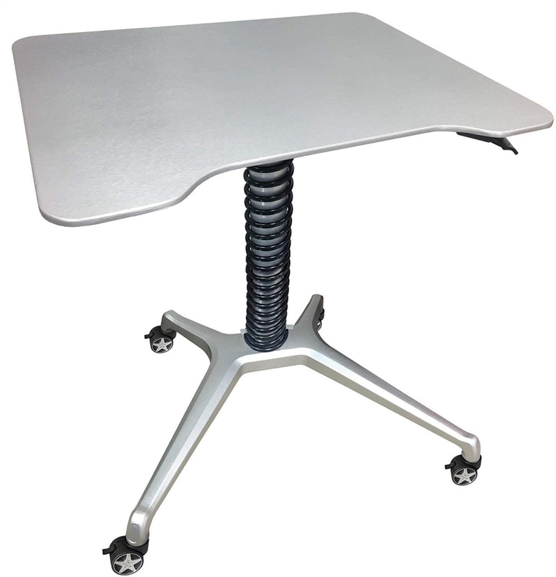 Pitstop Furniture Automotive Themed SILVER  Stand Up Desk