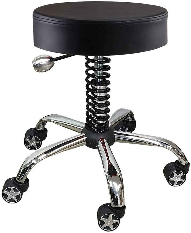 Pitstop Furniture Automotive Themed Rolling Garage Stool