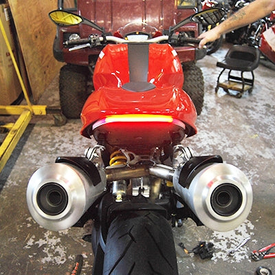 NRC Ducati Monster 696 LED Turn Signal Lights & Fender Eliminator