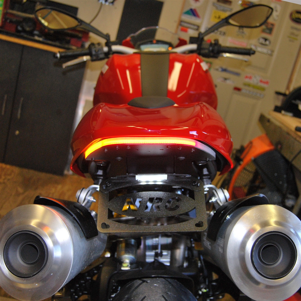 NRC Ducati Monster 796 LED Turn Signal Lights & Fender Eliminator