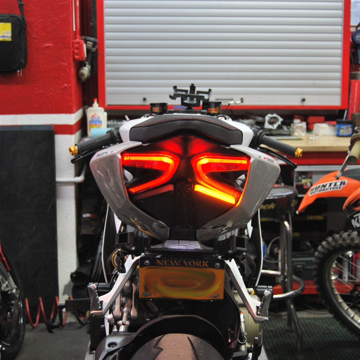 NRC Ducati Panigale 899 LED Turn Signal Lights & Fender Eliminator