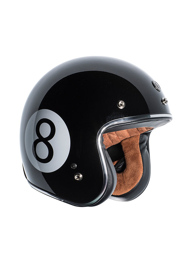 Torc T-50 Eight Ball 3/4 Face Retro Motorcycle Helmet