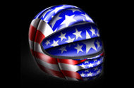 Skullskins All American Full Face Motorcycle Helmet Cover