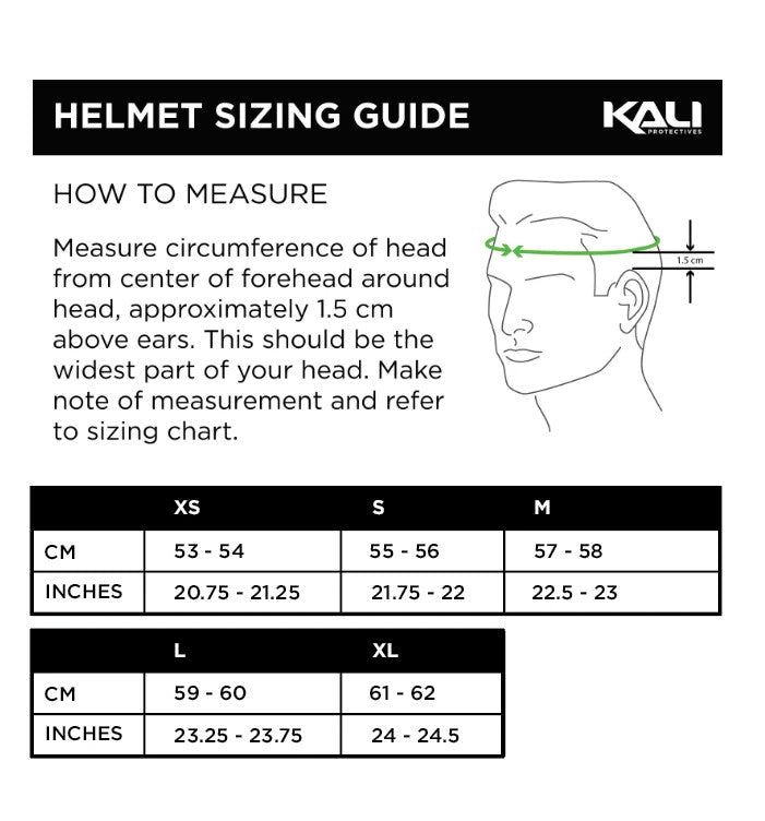 bike helmet xs size Kali Protectives Alpine Carbon Full Face Off Road Bike Helmet (XS – XL