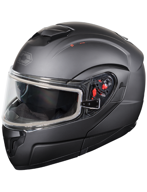 Castle-X CS Atom SV Modular Snowmobile helmet