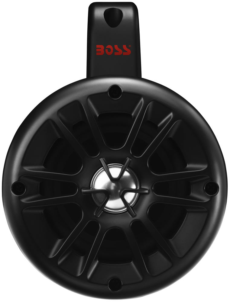 Boss Audio Systems® Amplified Bluetooth Roll Cage Speaker Pods Two 4" Speakers with 1" Tweeter, Black