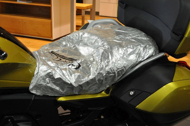 Coolass Heat Reflective Waterproof Motorcycle Seat Cover (M - XL)