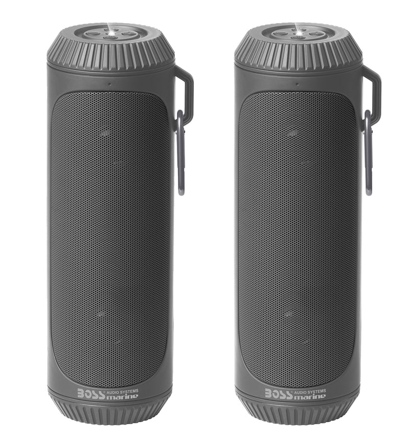Boss Audio Systems® Bluetooth Portable Stereo Speaker System Grey