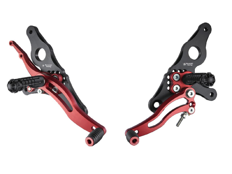 Bonamici 2007 - 2012 Ducati Hypermotard GP Shift Rearsets Foot Pegs