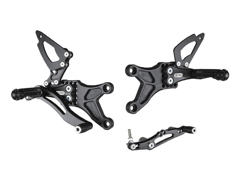 Bonamici 2006 - 2012 Triumph Daytona 675 Street Triple 675 Rearsets Foot Pegs