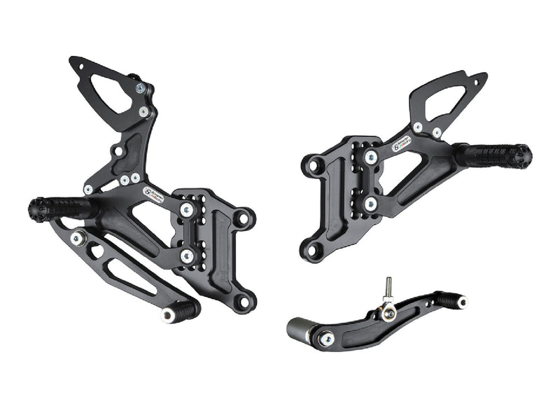 Bonamici 1999 - 2002 Yamaha YZF-R6 Rearsets Foot Pegs