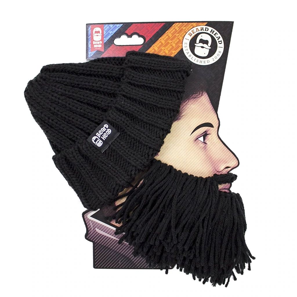 Beard Head Barbarian Vagabond Bearded Face Mask & Hat (3 Colors)