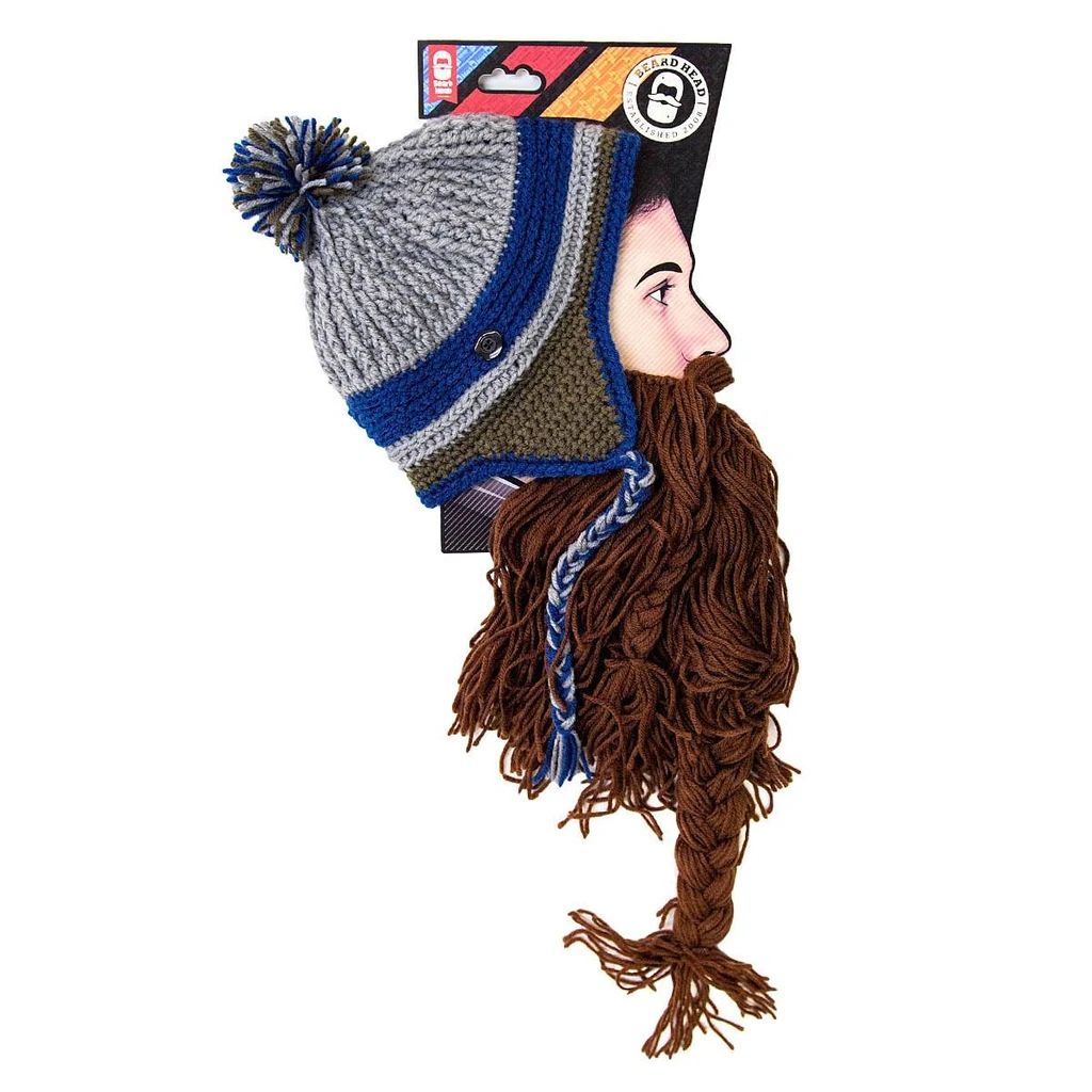 Beard Head Barbarian Hearth Bearded Face Mask & Hat (2 Colors)