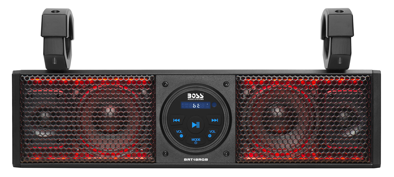 Boss Audio Systems BRT18RGB Bluetooth RGB Soundbars for UTVs