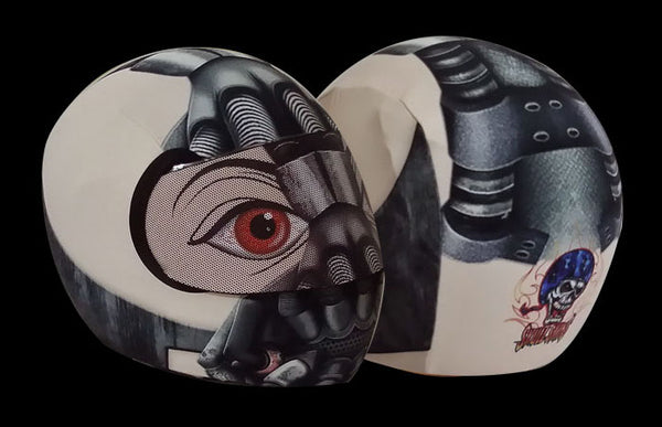 bane motorcycle helmet mask Skullskins Bane Full Face Motorcycle Helmet Cover