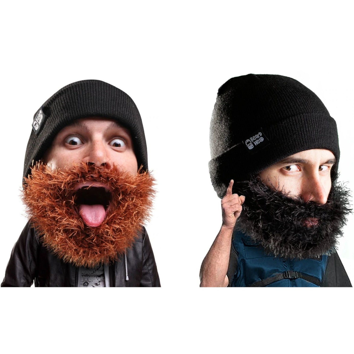 Beard Head Bushy Biker Bearded Face Mask & Hat (2 Colors)