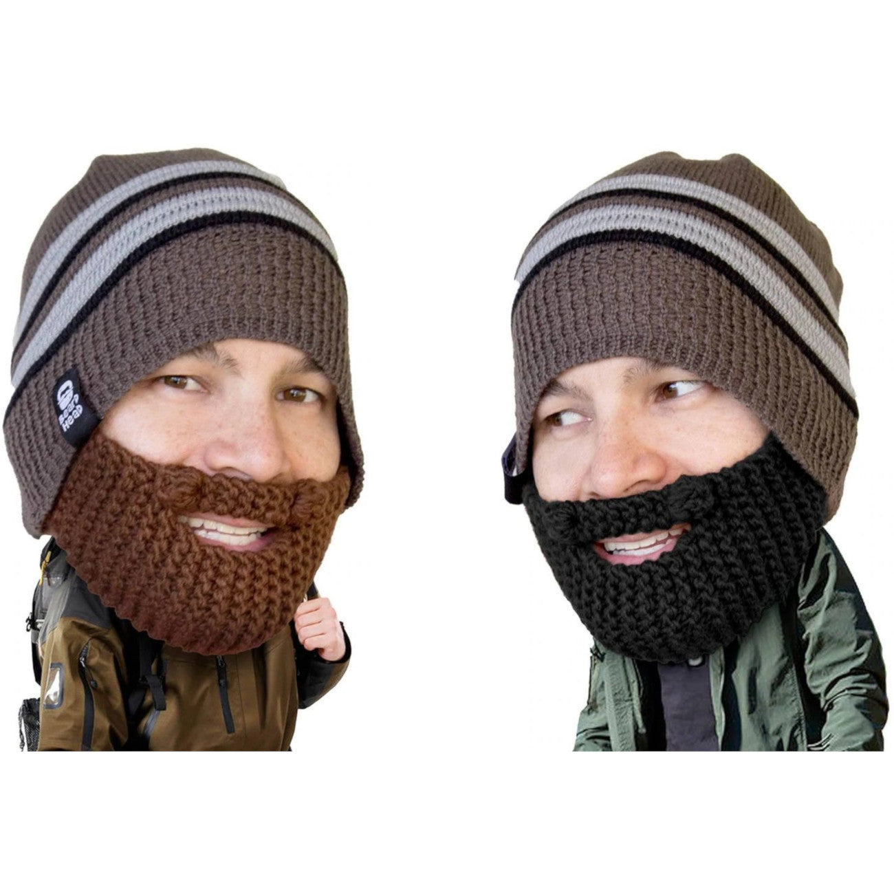 Beard Head Stubble Chico Bearded Face Mask & Hat (2 Colors)