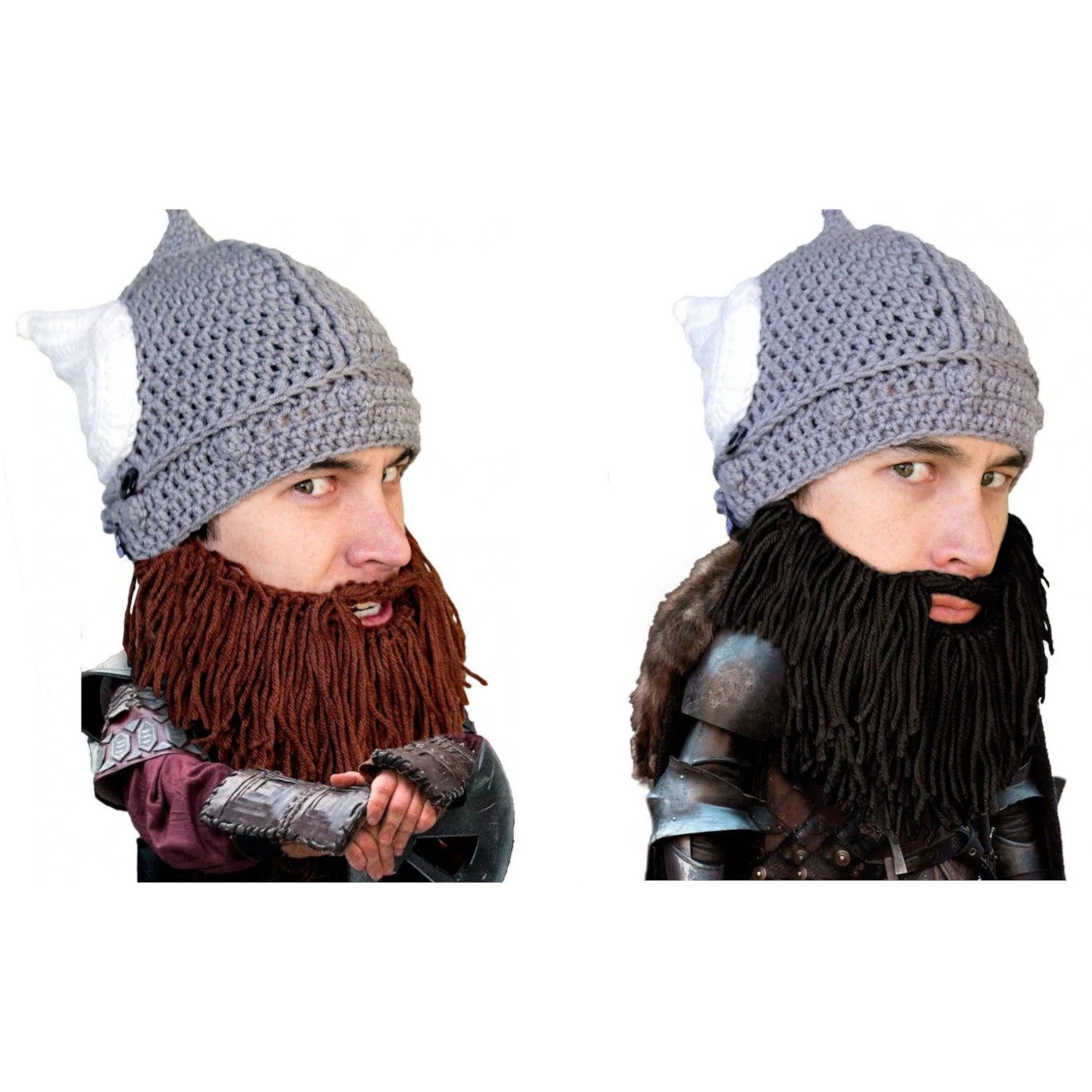Beard Head Barbarian Thor Bearded Face Mask & Hat (2 Colors)