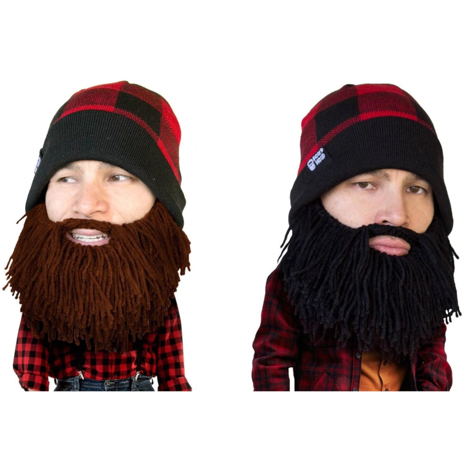 Beard Head Barbarian Lumberjack Bearded Face Mask & Hat (2 Colors)