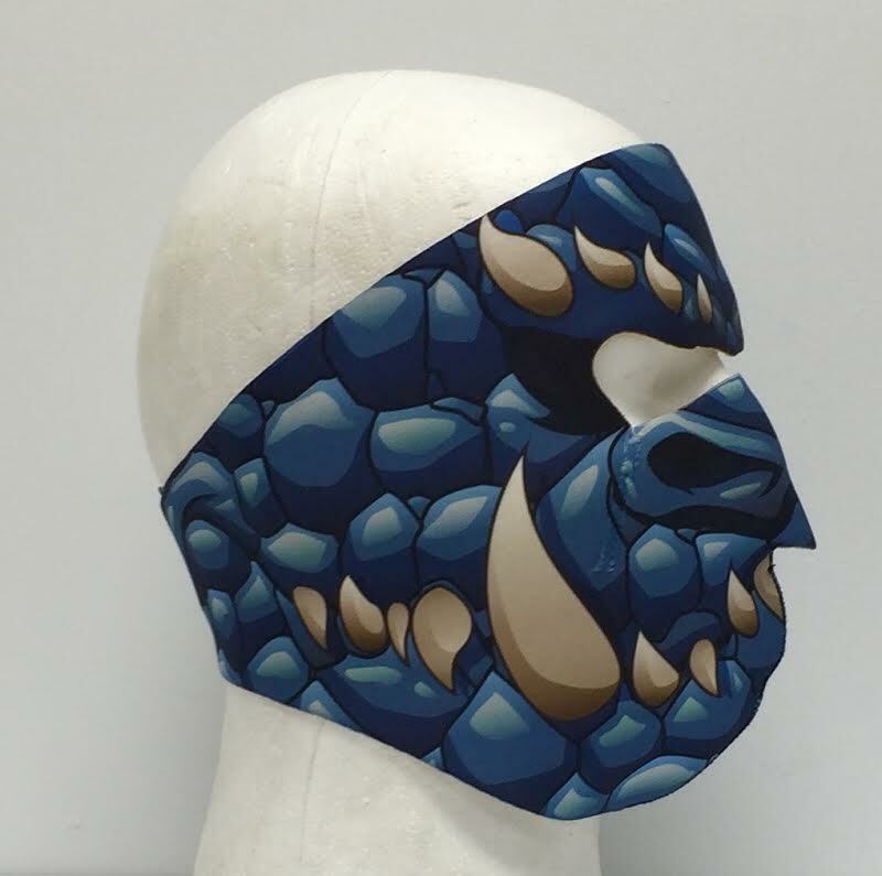 Blue Dragon Protective Neoprene Full Face Ski Mask