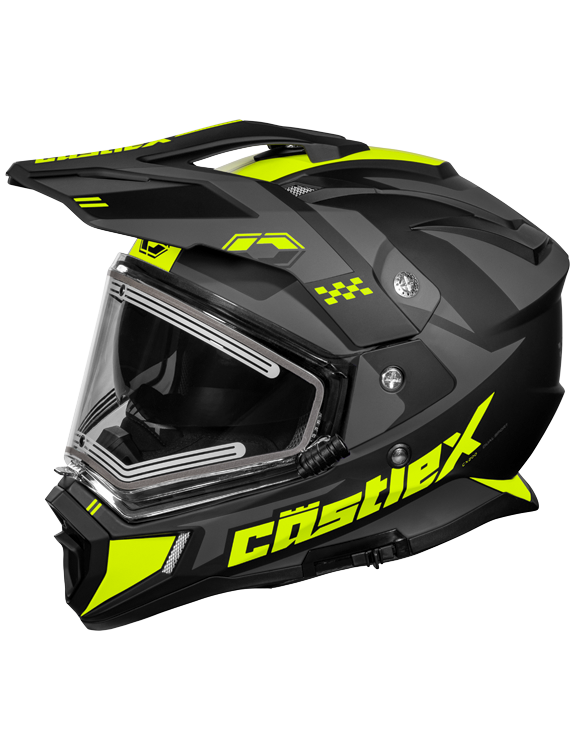 Castle-X CX200 DS Wrath Electric Snowmobile Helmet
